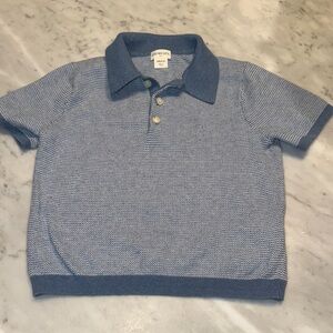 Crewcuts Heathered Blue Polo Shirt